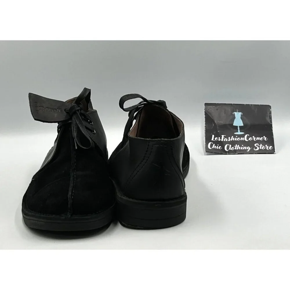 British Walkers Men's Black Suede Leather Kingston Desert Trek Boot Sz 11.5 3035 - Picture 9 of 16